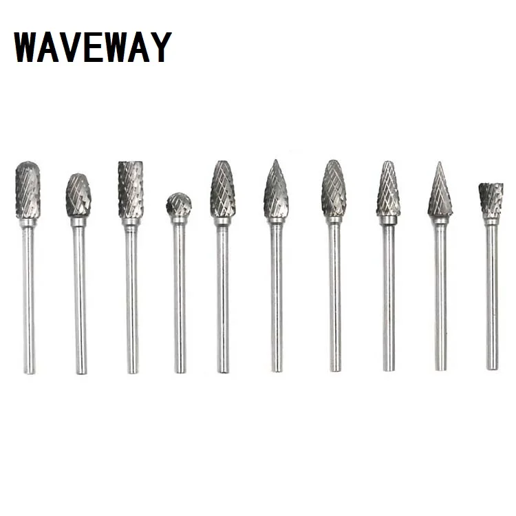 10pcs/set 3*6MM Double text Head Tungsten Carbide Rotary Tool Point Burr Die Grinder Abrasive Tools Drill Milling Carving Bit
10pcs/set 3*6MM Double text Head Tungsten Carbide Rotary Tool Point Burr Die Grinder Abrasive Tools Drill Milling Carving Bit