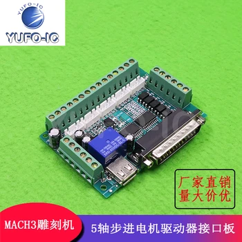 1PCS Mach3 Engraving Machine Module 5 Bearings Stepping Motor Driver CNC Interface Board with Coupler Isolation Board X-0.1
1PCS Mach3 Engraving Machine Module 5 Bearings Stepping Motor Driver CNC Interface Board with Coupler Isolation Board X-0.1