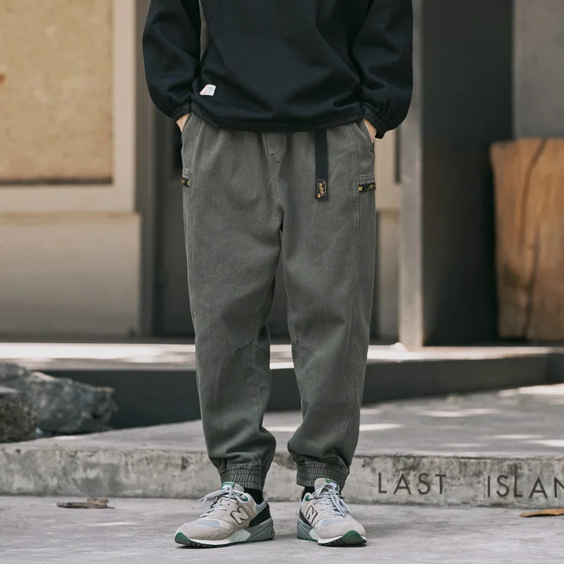 City Where the Product Three-Color Double Long Twill Bib Overall Lace-up Ankle Banded Pants Winter Thick MEN'S Casual Pants
City Where the Product Three-Color Double Long Twill Bib Overall Lace-up Ankle Banded Pants Winter Thick MEN'S Casual Pants