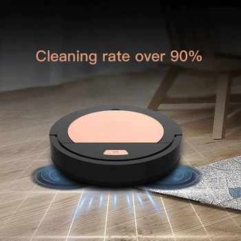 Sweeping Robot Mini Smart Sensors Usb Charging Vacuum Cleaner Low Noise For Low-Pile Carpet Hard Floor Vacuum House Cleaning
Sweeping Robot Mini Smart Sensors Usb Charging Vacuum Cleaner Low Noise For Low-Pile Carpet Hard Floor Vacuum House Cleaning