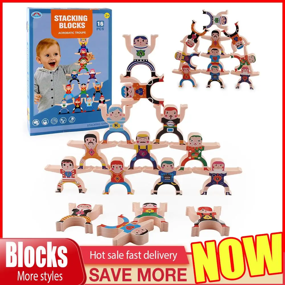 12/16/21PCS Plastic Stacking Toys Board Games Hercules Acrobatic Balance Building Blocks DIY Stack Educational Toys for Children
12/16/21PCS Plastic Stacking Toys Board Games Hercules Acrobatic Balance Building Blocks DIY Stack Educational Toys for Children