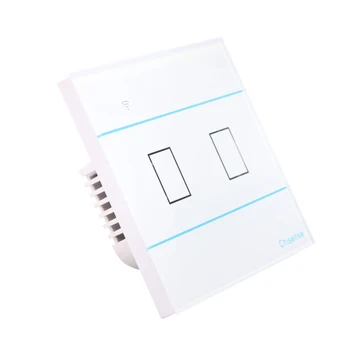 New Touch Switch Smart Home EWeLink APP 86 Model Panel Switch 90-250V 2000W 2 Gang Wifi Light Switch Standard With RF Function
New Touch Switch Smart Home EWeLink APP 86 Model Panel Switch 90-250V 2000W 2 Gang Wifi Light Switch Standard With RF Function