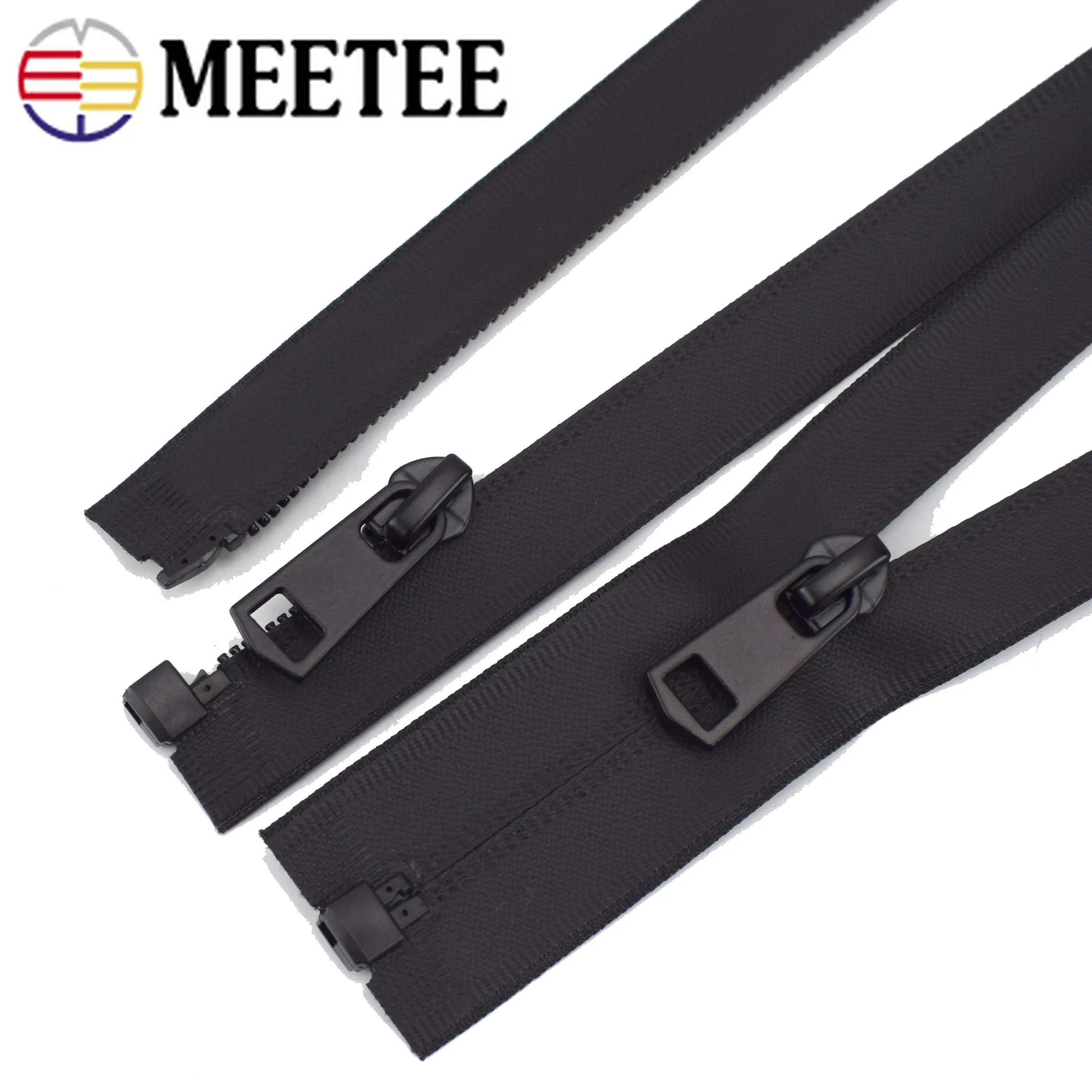 Meetee 2pcs 50-150cm 5# Black Nylon Waterproof Zipper Single-open/Double-open 20cm Pocket Zips Invisible Open-end Zip ForJacket
Meetee 2pcs 50-150cm 5# Black Nylon Waterproof Zipper Single-open/Double-open 20cm Pocket Zips Invisible Open-end Zip ForJacket