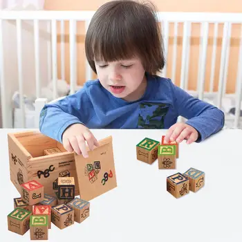 Children's Educational Variable Blocks 27 Tablets Printing Digital English Letters Building Blocks Early Educational Wooden Toy
Children's Educational Variable Blocks 27 Tablets Printing Digital English Letters Building Blocks Early Educational Wooden Toy