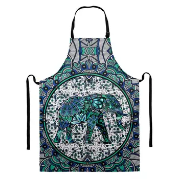Kitchen Apron Bohemian Elephant Green Woman Adult Children Bibs Home Cooking Baking Shop Cleaning Apron Kitchen Accessory 2020
Kitchen Apron Bohemian Elephant Green Woman Adult Children Bibs Home Cooking Baking Shop Cleaning Apron Kitchen Accessory 2020
