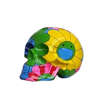 Halloween Gift Creative Street Art Colored Drawing Sun Flower Skull Resin Sculpture Action Figure Collection Model Toy X2711
Halloween Gift Creative Street Art Colored Drawing Sun Flower Skull Resin Sculpture Action Figure Collection Model Toy X2711