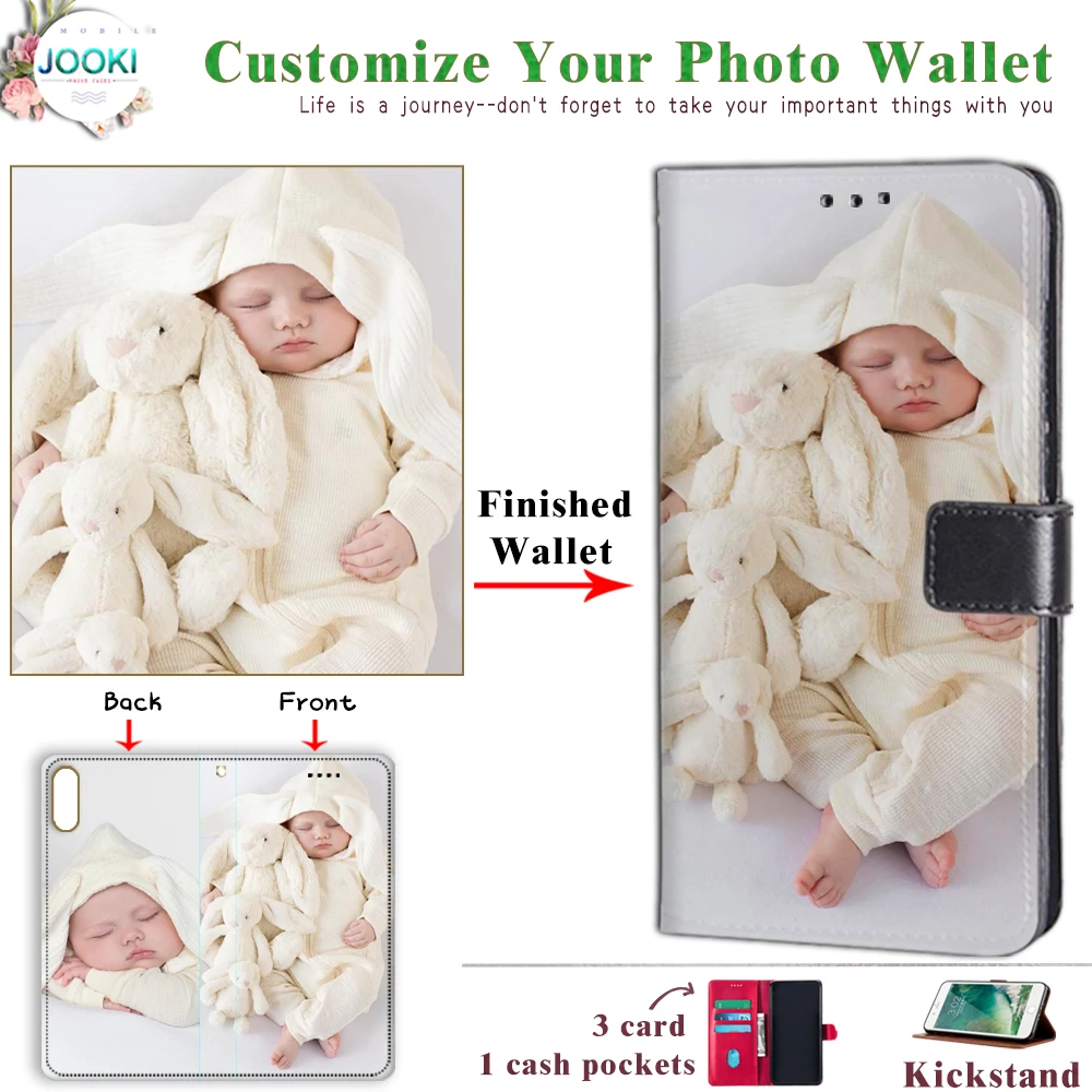 JOOKI Personalized Photo Leather Wallet Phone Case Cover For Samsung Galaxy J6 2018 J600 Customize Your J6 Phone Book Cover
JOOKI Personalized Photo Leather Wallet Phone Case Cover For Samsung Galaxy J6 2018 J600 Customize Your J6 Phone Book Cover