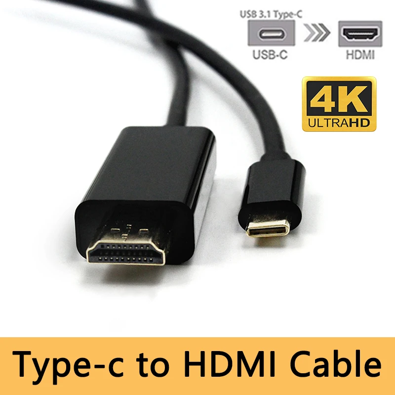 Type-c USB C to HDMI Cable Converter Projector Cord Wire Line Adapter usb3.1 for Macbook LG G5 Samsung S10 S10e S8 Plus Note8 9
Type-c USB C to HDMI Cable Converter Projector Cord Wire Line Adapter usb3.1 for Macbook LG G5 Samsung S10 S10e S8 Plus Note8 9