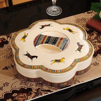 Cany boxes Ceramic nut box Dried fruit box Snacks case candy boxes for wedding gifts
Cany boxes Ceramic nut box Dried fruit box Snacks case candy boxes for wedding gifts