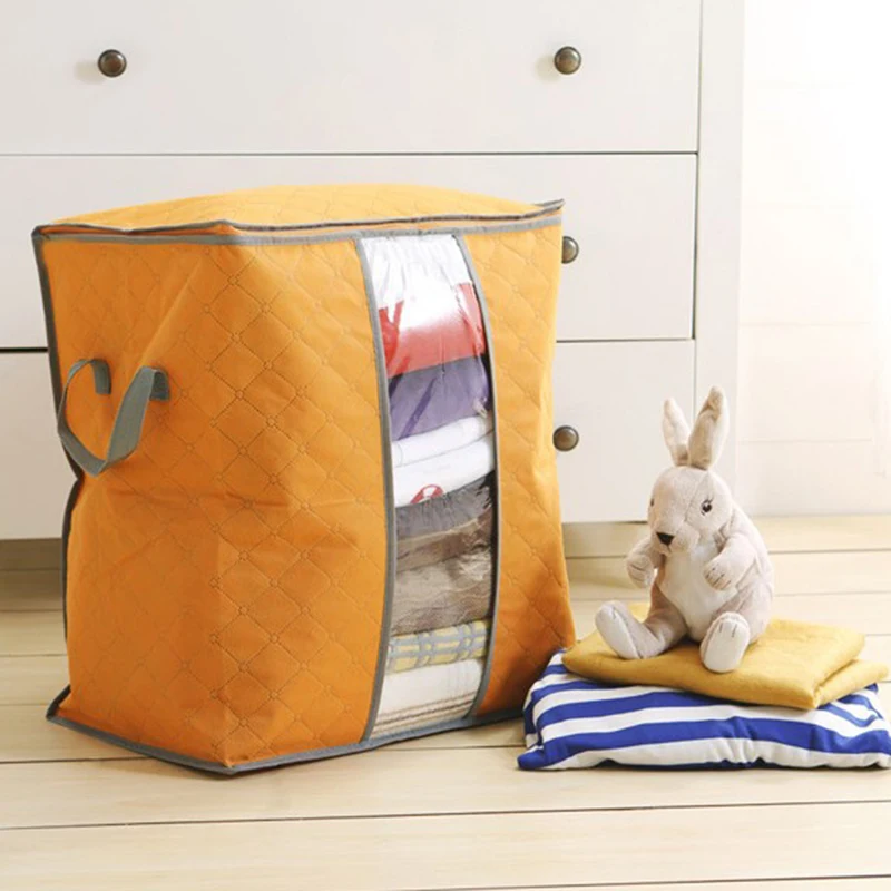 Fashion New 2018 Large Non-woven Space Saver Clothes Quilt Blanket Storage Bag Box
Fashion New 2018 Large Non-woven Space Saver Clothes Quilt Blanket Storage Bag Box