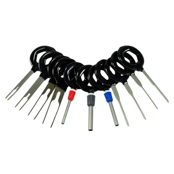 11Pcs Auto Car Plug Circuit Board Wire Harness Terminal Extractor Pick Connector Crimp Pin Needle Remove Tool Random Color A35
11Pcs Auto Car Plug Circuit Board Wire Harness Terminal Extractor Pick Connector Crimp Pin Needle Remove Tool Random Color A35