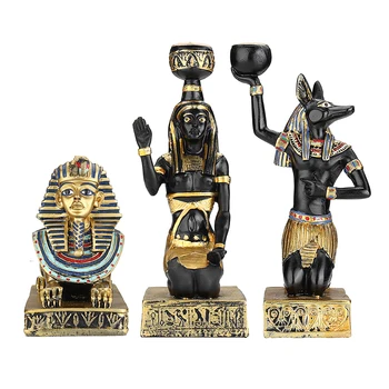 Retro Resin Candle Holder Egypt Romantic Creative Candle Holder Desktop Decoration Soporte Vela Home Decoration DD60ZT
Retro Resin Candle Holder Egypt Romantic Creative Candle Holder Desktop Decoration Soporte Vela Home Decoration DD60ZT