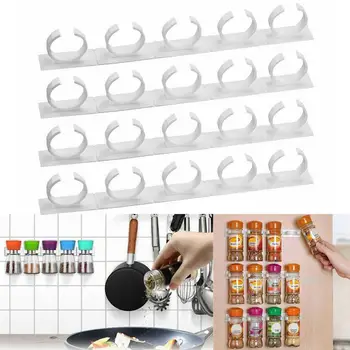 20pcs/Set Clip Store Spice Rack Storage Holder Stick Kitchen Closet Cabinet Cooking Tools Kitchen Decoration Furniture Accessori
20pcs/Set Clip Store Spice Rack Storage Holder Stick Kitchen Closet Cabinet Cooking Tools Kitchen Decoration Furniture Accessori