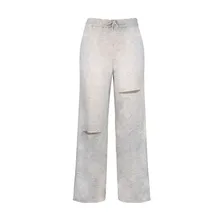 Women's Solid Color Waist Drawstring Casual Fitting Soft Ripped Trousers Pants for Jogging Sports Fitnes Casual Hole Sweatpants
Women's Solid Color Waist Drawstring Casual Fitting Soft Ripped Trousers Pants for Jogging Sports Fitnes Casual Hole Sweatpants
