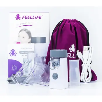 Airpro2 Medical Nebulizer Handheld Asthma Inhaler Atomizer for Children Health Care Rechargeable Mini Portable Nebulizer
Airpro2 Medical Nebulizer Handheld Asthma Inhaler Atomizer for Children Health Care Rechargeable Mini Portable Nebulizer