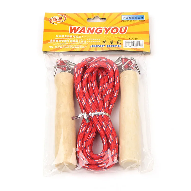 Wonyou 310 Profession Spring Skipping Rope with Wooden Handle Manufacturers Direct Selling Children Students Game Training Fitne
Wonyou 310 Profession Spring Skipping Rope with Wooden Handle Manufacturers Direct Selling Children Students Game Training Fitne