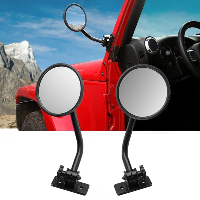 Column Mirror Rearview Mirror SUV Accessories Large Field Rearview Mirror Auxiliary Mirror for Jeep Wrangler
Column Mirror Rearview Mirror SUV Accessories Large Field Rearview Mirror Auxiliary Mirror for Jeep Wrangler