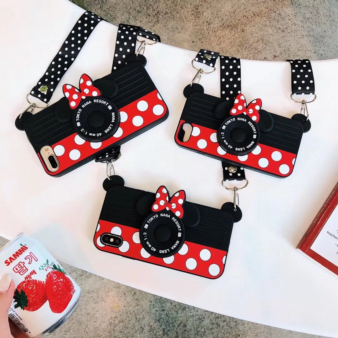 Cartoon Cute Camera Modeling Mobile Phone Protective Cover Encloses Anti-fall For iPhone 6 6S 7 8 xs max xr Case
Cartoon Cute Camera Modeling Mobile Phone Protective Cover Encloses Anti-fall For iPhone 6 6S 7 8 xs max xr Case