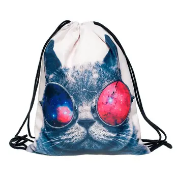 3D Digital Printing Drawstring Backpack Rucksack Oxford Cloth Shoulder Bag Fashion Students School Bag Shopping Storage Bag
3D Digital Printing Drawstring Backpack Rucksack Oxford Cloth Shoulder Bag Fashion Students School Bag Shopping Storage Bag