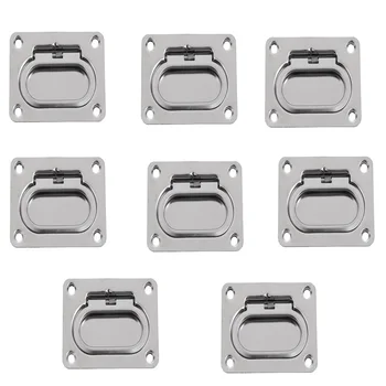 8pcs 7.3 x 5.4 cm Durable Marine Grade Stainless Steel Spring Boat Hatch Locker Cabinet Lifting Pull Handle
8pcs 7.3 x 5.4 cm Durable Marine Grade Stainless Steel Spring Boat Hatch Locker Cabinet Lifting Pull Handle