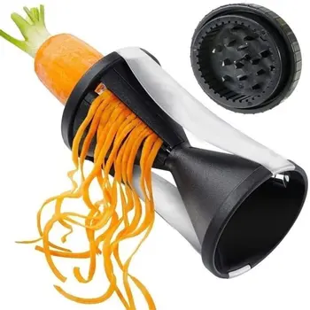 Spiral Slicer Cutter Kitchen Tool Vegetable Fruit Spiralizer Twister Peeler Creative Kitchen Multifunctional Shredder
Spiral Slicer Cutter Kitchen Tool Vegetable Fruit Spiralizer Twister Peeler Creative Kitchen Multifunctional Shredder