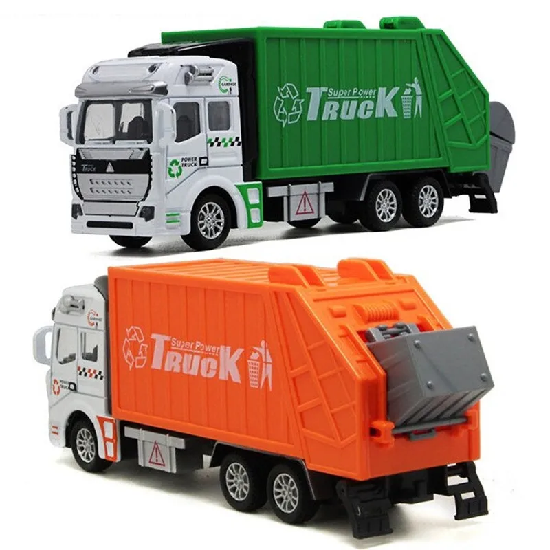Tomica игрушки для детей транспортного средства зеленого оранжевого цвета мусора