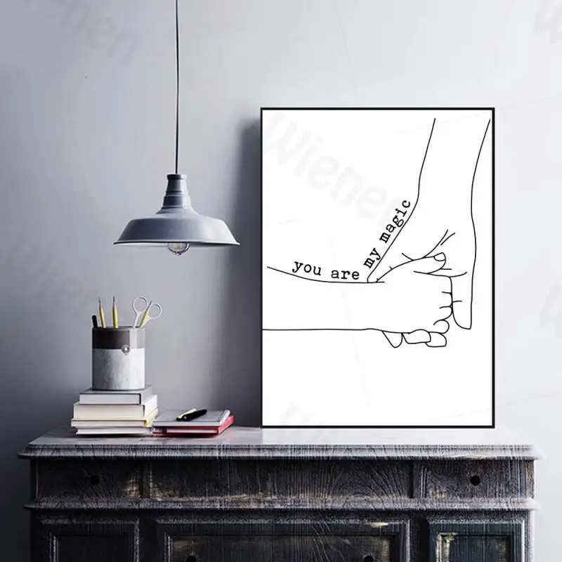 Modern Minimalist Art Poster Couple Parent-Child Holding Hands Picture Canvas Print Home Decoration Wall Art Murals Frameless 
Modern Minimalist Art Poster Couple Parent-Child Holding Hands Picture Canvas Print Home Decoration Wall Art Murals Frameless