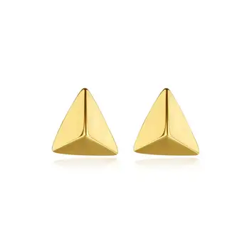 SANYU Created Triangle 14K Gold Stud Earrings for Women Wedding Engagement Fine Jewelry Yellow Gold Pendientes Au585 E14122
SANYU Created Triangle 14K Gold Stud Earrings for Women Wedding Engagement Fine Jewelry Yellow Gold Pendientes Au585 E14122
