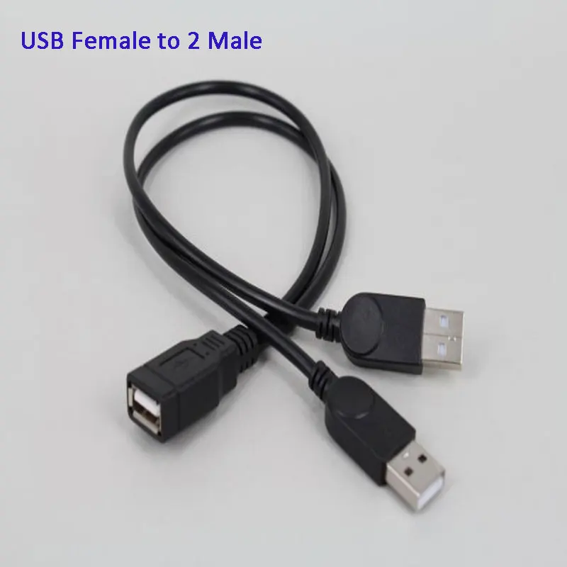 Разветвитель удлинитель с двумя USB портами 2 0 А|Кабели для MP3/MP4-плееров| |