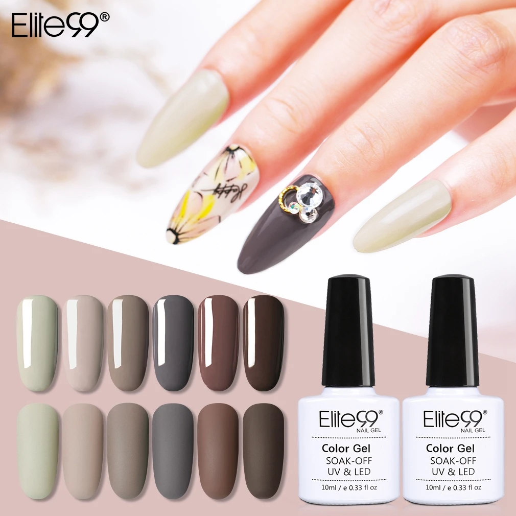 Elite99 10ml Macchiato Series Gel Polish Soak Off LED UV Gel Nail Polish Vernis Semi Permanent UV Gel Varnish Nail Art Manicure
Elite99 10ml Macchiato Series Gel Polish Soak Off LED UV Gel Nail Polish Vernis Semi Permanent UV Gel Varnish Nail Art Manicure