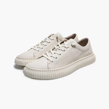 Genuine Leather Thick Bottomed Casual White Shoes men breathable sneaker fashion boots men casual shoes, Leisure shoes cowhide
Genuine Leather Thick Bottomed Casual White Shoes men breathable sneaker fashion boots men casual shoes, Leisure shoes cowhide