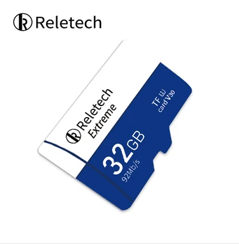 Reletech TF card 32GB Max 100MB/s High speed Class10 memory Flash Micro SD card support 4K HD for Phone/Camera/Drone
Reletech TF card 32GB Max 100MB/s High speed Class10 memory Flash Micro SD card support 4K HD for Phone/Camera/Drone