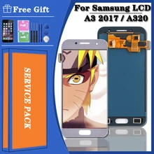 100% test Pour Samsung Galaxy A320 A3 2017 ÉCRAN LCD Numériseur Écran Tactile Assemblage Pour Samsung SM-A320F A320M A320Y Écran LCD=