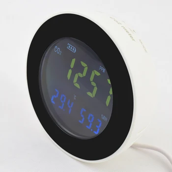 Digital CO2 Detector High Sensitivity Carbon Dioxide Gas Leak Detector CO2 Analyzer Monitor with Alarm System LCD Screen
Digital CO2 Detector High Sensitivity Carbon Dioxide Gas Leak Detector CO2 Analyzer Monitor with Alarm System LCD Screen