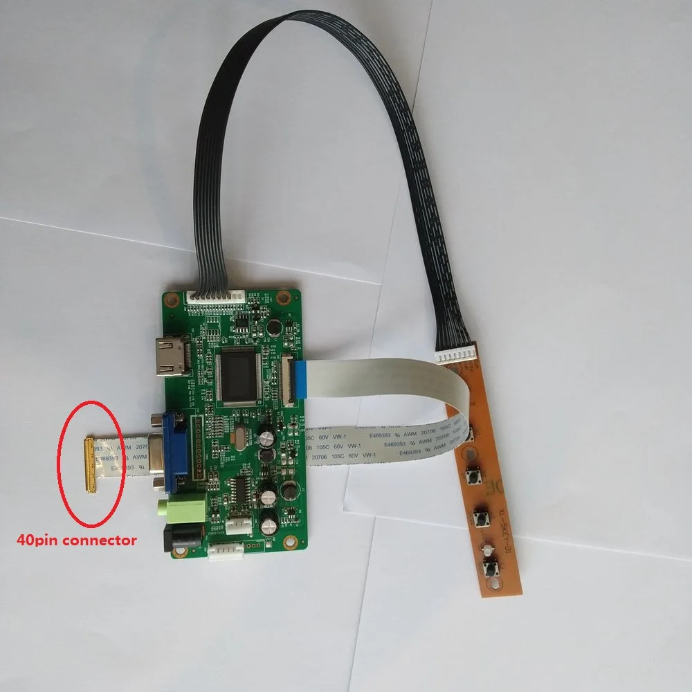 for NT156WHM-A00 monitor SCREEN display Controller board DIY 1366X768 KIT VGA LCD EDP 40Pin DRIVER 15.6
for NT156WHM-A00 monitor SCREEN display Controller board DIY 1366X768 KIT VGA LCD EDP 40Pin DRIVER 15.6