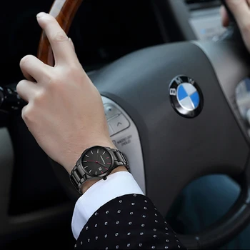 Ayhaus Men 40mm Large Dial Business Quartz Watch Clock Sports Male Watch Stainless Steel 20mm Band Mesh Wristwatch
Ayhaus Men 40mm Large Dial Business Quartz Watch Clock Sports Male Watch Stainless Steel 20mm Band Mesh Wristwatch