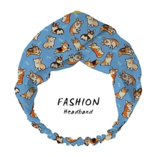 2021 Bohemian Hair Accessories Women Corgis Print Animal Headband Elastic Turban Cross Hair Band Hairbands Headwear Scrunchies
2021 Bohemian Hair Accessories Women Corgis Print Animal Headband Elastic Turban Cross Hair Band Hairbands Headwear Scrunchies