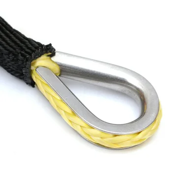 7700LBs Synthetic Winch Rope For ATV SUV Synthetic Fiber 5mm / 3/16" Rope With Sheath
7700LBs Synthetic Winch Rope For ATV SUV Synthetic Fiber 5mm / 3/16" Rope With Sheath