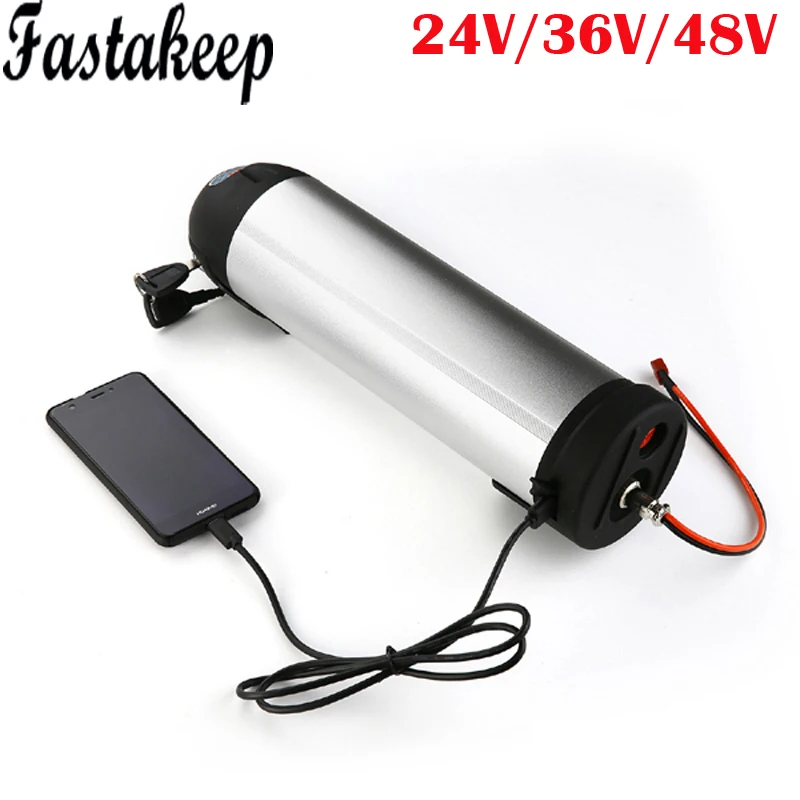 Water Bottle Style Electric Bike 24V 36V 48V 10Ah 12AH 15AH 20AH Lithium Battery with USB Charege 
Water Bottle Style Electric Bike 24V 36V 48V 10Ah 12AH 15AH 20AH Lithium Battery with USB Charege