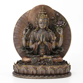 CHINESE STYLE CREATIVE MANDALA BUDDHA ART FIGURINE AVALOKITESVARA STATUE RESIN CRAFTS HOME DECORATION BIRTHDAY GIFT R4165
CHINESE STYLE CREATIVE MANDALA BUDDHA ART FIGURINE AVALOKITESVARA STATUE RESIN CRAFTS HOME DECORATION BIRTHDAY GIFT R4165