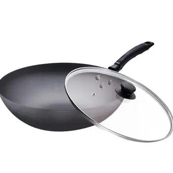 Iron Pan Frying Pan Without Coating Old-fashioned Traditional Multi-functional Household Iron Wok
Iron Pan Frying Pan Without Coating Old-fashioned Traditional Multi-functional Household Iron Wok
