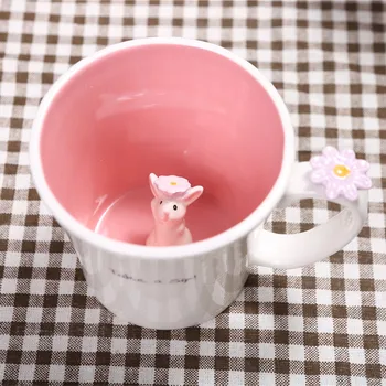 Zakka Cute 3D Animal Cups Creative Ceramic Coffee Mugs with Handle 550ml Large Capacity Milk Breakfast Straight Cup for Children
Zakka Cute 3D Animal Cups Creative Ceramic Coffee Mugs with Handle 550ml Large Capacity Milk Breakfast Straight Cup for Children