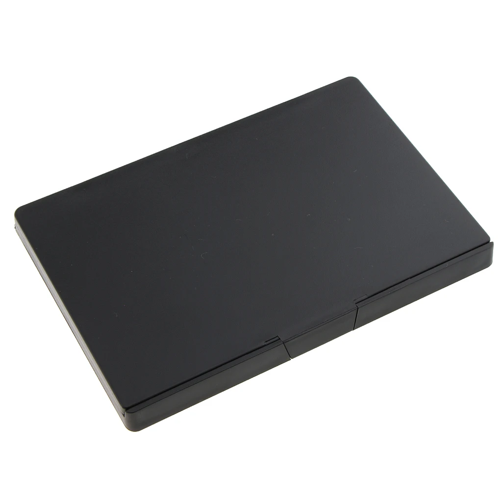 Empty Magnetic Palette Box for Eyeshadow Powder Highlighter Contour Lipstick Makeup Case with 12 Tin Pans