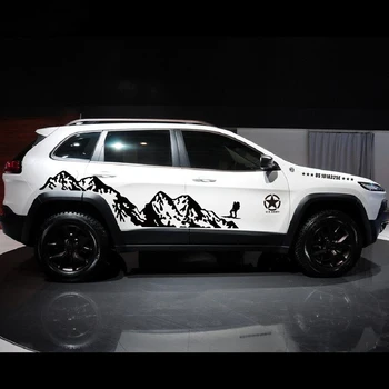 Mountain Outdoor Sport Stickers Car Door Side Decoration Decal For Jeep Grand Cherokee Compass Vinyl Body Decal 
Mountain Outdoor Sport Stickers Car Door Side Decoration Decal For Jeep Grand Cherokee Compass Vinyl Body Decal