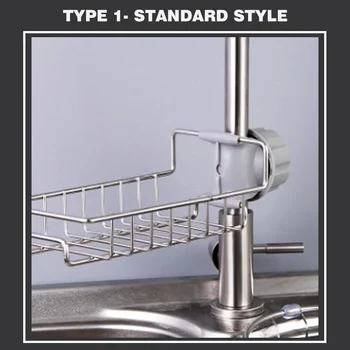New Stainless Steel Faucet Storage Racks Adjustable Sink Rag Sponge Draining Rack Kitchen Bathroom Soap Storage Holders Shelves
New Stainless Steel Faucet Storage Racks Adjustable Sink Rag Sponge Draining Rack Kitchen Bathroom Soap Storage Holders Shelves