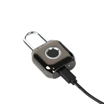 Padlock Keyless Door Lock Luggage USB Charging Small Waterproof Anti Theft Drawer Quick Unlock Zinc Alloy Smart Fingerprint
Padlock Keyless Door Lock Luggage USB Charging Small Waterproof Anti Theft Drawer Quick Unlock Zinc Alloy Smart Fingerprint