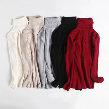 SVOKOR Women's Knitted Sweater Winter Thickening Sweaters For Women High Collar Long Sleeve Sweater
SVOKOR Women's Knitted Sweater Winter Thickening Sweaters For Women High Collar Long Sleeve Sweater