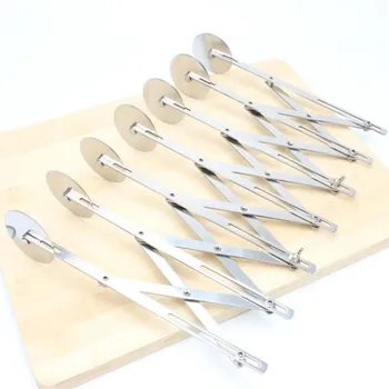 Multifunction Stainless Steel Dough Divider Multi Wheel Cutter Roller Pasta Pizza Peeler Baking Tool JS22
Multifunction Stainless Steel Dough Divider Multi Wheel Cutter Roller Pasta Pizza Peeler Baking Tool JS22