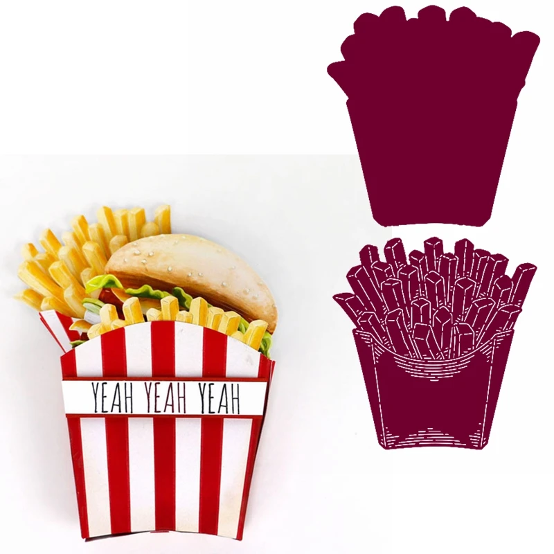 Mouth-watering Chips Metal Cutting Dies Delicious Chips Die Cuts For Card Making DIY Scrapbooking Album Decoration New 2019
Mouth-watering Chips Metal Cutting Dies Delicious Chips Die Cuts For Card Making DIY Scrapbooking Album Decoration New 2019