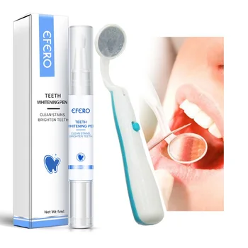 Whitening Teeth Pen Serum Bleaching Dental Gel Pen Essence Oral Hygiene Remove Plaque Stains Whitener Teeth Care Dental Mirror
Whitening Teeth Pen Serum Bleaching Dental Gel Pen Essence Oral Hygiene Remove Plaque Stains Whitener Teeth Care Dental Mirror